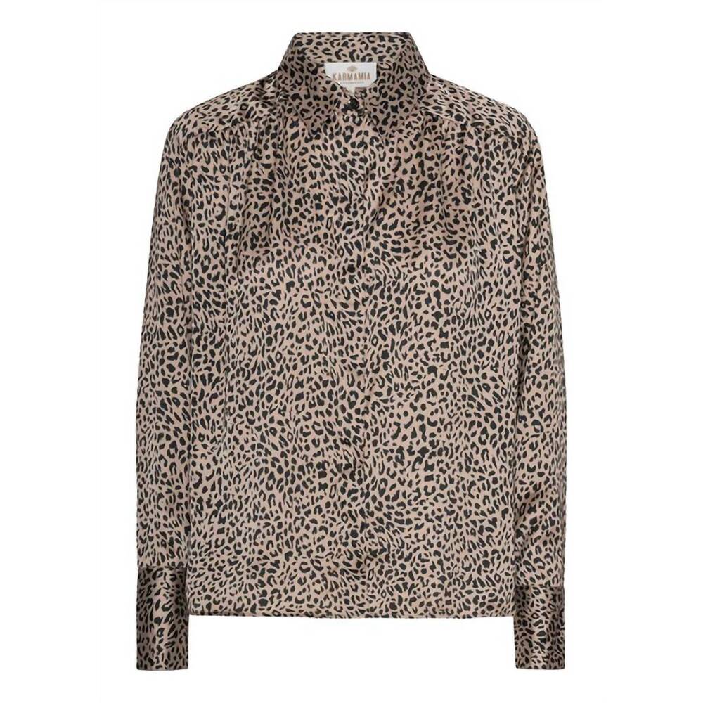 NEW KARMAMIA women's augusta shirt in petit leo